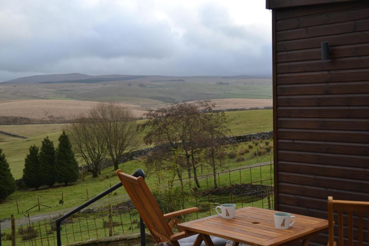 The Warren Lodge Cabin At Ashes Farm, Near Settle Exterior photo